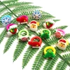 Christmas children's silicone rings, Christmas tree ice flower hats, sock rings, cartoon Santa Claus rings details Picture
